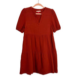 Marine Layer Brick Cotton Dress - Size XS (See Notes)