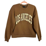 Miou Muse Brown Los Angeles Sweatshirt- Size S