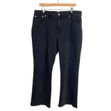 Madewell Black Curvy Kick Out Jeans- Size 33 (Inseam 26.5")