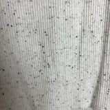 American Eagle White Speckled V-Neck Top - Size S (See Notes)