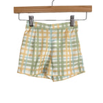 Dondolo Fall Leaves Polo and Plaid Shorts Set NWT- Size 4T (see notes, sold as a set)