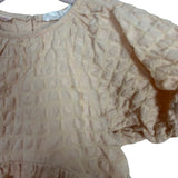 Zara Pale Blush Textured Dress- Size 2-3Y (see notes)
