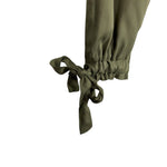 Lulu's Olive Drawstring with Ankle Drawstrings Pants NWT- Size XS (sold out online, Inseam 26")