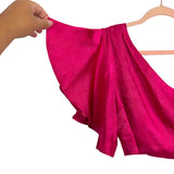 Lovers And Friends Pink Satin One Shoulder Top - Size XS