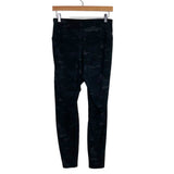 Colorfulkoala Black and Grey Printed Leggings- Size XL (Inseam 27”)