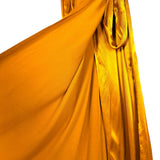 House of Harlow 1960 Golden Zippered Sleeve Wrap Dress- Size S (see notes, sold out online)