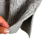 Vici Grey Cable Knit Dress - Size M