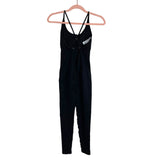 RXRXCOCO Black Padded with Back Criss Cross Straps Jumpsuit NWT- Size M