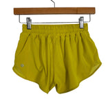 Lululemon Lime Lined Shorts- Size 4