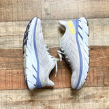 HOKA Grey/Neon Sneakers- Size 7 (see notes)