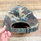 District Camo Distressed Happy Grove Baseball Cap