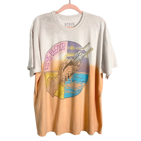 Pink Floyd Beige/Orange Ombre Tee- Size S/M (see notes)