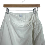 Peixoto White Swiss Dot Slit Skirt- Size XL (we have matching top)