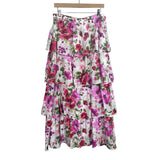 Abercrombie & Fitch Floral Ruffle Tiered Skirt NWT- Size L (we have matching top)