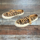 Superga Animal Print Slip On Sneakers - Size 37 (See Notes)