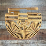 No Brand Half Moon Wooden Handbag (see notes)