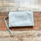 No Brand Grey Three Compartment Zipper Crossbody (see notes)