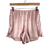 Bloomers Rose Quartz 100% Silk Cami and Shorts Pajama Set NWT- Size XL (sold as a set, comes with a mesh laundry bag)