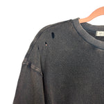 We The Free Black Distressed Top - Size S