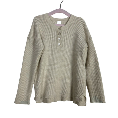 Modern Moments By Gerber Oatmeal Waffle Top + Pants Set - Size 4T (See Notes)