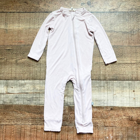 Kyte Baby Pale Blush Zip Up Outfit- Size 6-12M