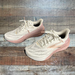Brooks White/Pink Launch Sneakers - Size 8 (See Notes)