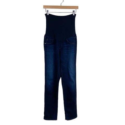 Adriano Goldschmied Maternity Dark Wash Jeans- Size 30 (Inseam 30.5”)