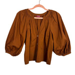 STAUD Terracotta Dill Top - Size XS