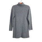 Cupshe Grey Turtleneck Sweater Dress NWT- Size S