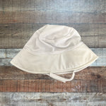The Original Flap Happy White Hat - Size S
