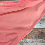 Pink by Victoria's Secret Faded Coral Bikini Bottoms- Size L (see notes, we have matching top)