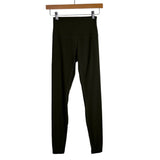 Lululemon Deep Olive Green Leggings- Size 4