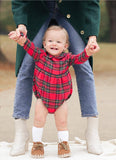 The Beaufort Bonnet Company Red Plaid Outfit - Size 12/18M (Sold Out Online!)