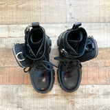 Pre-Owned Authentic Prada Black Chunky Boots- Size 36 (see notes)