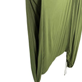 No Brand Green Halter Jumpsuit with Side Slit Hem- Size ~S (no size tag, fit S/M)