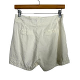 ANR+ Presented by ALP n Rock Off White Linen Blend Shorts- Size XS
