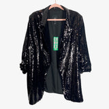 River Island Black Sequins Blazer NWT- Size UK18/US14