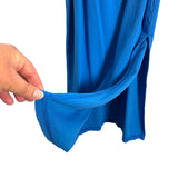 No Brand (Amazon) Blue Cutout Bodycon Twist Dress - Size L