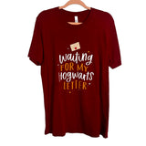 Bella + Canvas Hogwarts Letter Tee- Size M (see notes)