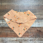 Hanna Andersson Dusty Rose Floral Print Bandana Bib