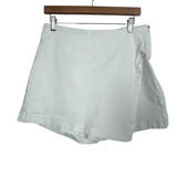 Pink Lily Ivory Side Zipper Skort- Size XL