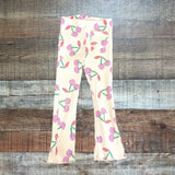 Zara Cherry Print Ribbed Pants- Size 3Y (see notes)