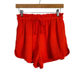 XIRENA Orange Cotton Shorts- Size M (we have matching top)