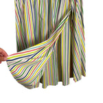 Carolina Herrera White/Multicolor Stripe Skirt - Size 2 (We Have Matching Top!)