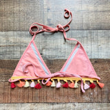 Tularosa Tassel Trim Triangle Bikini Top- Size S (sold out online)