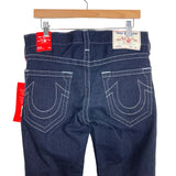 True Religion Dark Wash Geno Relaxed Slim Jeans NWT- Size 30 (Inseam 34")