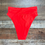 Aerie High Waisted High Cut Cheeky Bikini Bottoms- Size S (we have matching top)
