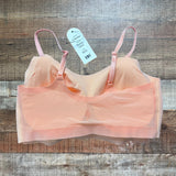 EBY Orange Mesh Back Sports Bra NWT- Size XL