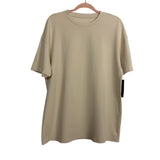 BYLT Premium Basics Ivory Lux Relaxed Boyfriend Tee NWT- Size M
