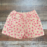 Zara Pink Denim with Pink Floral Print Skort- Size 3-4Y (see notes)
